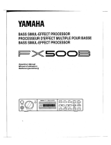 Yamaha FX500B de handleiding