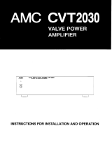 AMC Stereo Amplifier CVT2030 Handleiding