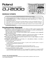 Roland DJ-2000 Handleiding