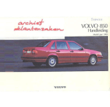 Volvo 850 - 1992 de handleiding