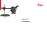 Leica Microsystems A60 F Handleiding
