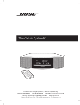 Bose Wave® music system IV de handleiding