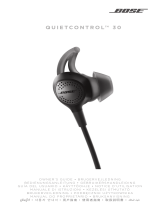 Bose QuietControl 30 wireless headphones de handleiding