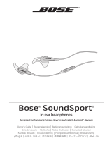 Bose SoundSport® in-ear headphones — Samsung Galaxy® models de handleiding
