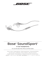 Bose soundsport in-ear headphones-ios models de handleiding