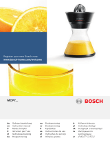Bosch MCP72GPW de handleiding