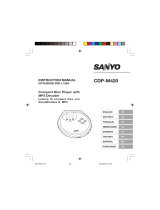 Sanyo CDP-M420 de handleiding