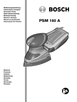 Bosch PSM 160A de handleiding