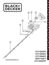 BLACK DECKER GTC18504PC de handleiding