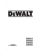 DeWalt D25323 de handleiding
