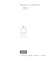 B&W DM 602 de handleiding