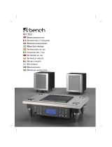EBENCH KH 350 DESIGN AUDIO SYSTEM WITH CD PLAYER AND DIGITAL RADIO de handleiding