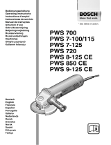 Bosch PWS 700 de handleiding