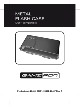 GAMERON METAL FLASH CASE DSI COMPATIBLE de handleiding