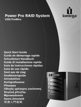 Iomega POWER PRO RAID SYSTEM FIREWIRE de handleiding