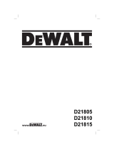 DeWalt D21805 de handleiding