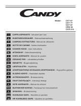 Candy CCT685/1X & CCT685XCCT685/1W Handleiding