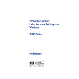 HP Deskjet 930/932c Printer series Handleiding