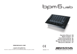 JBSYSTEMS BPM 6 USB de handleiding