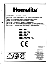 Homelite BX-90 de handleiding