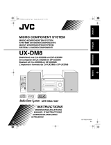 JVC UX-DM8 de handleiding