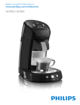 Philips hd 7852 50 senseo latte select grey Handleiding