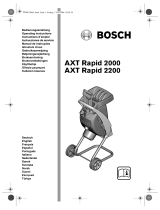 Bosch axt rapid 2000 de handleiding