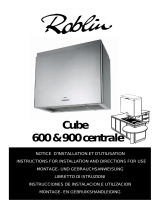 ROBLIN Cube 900 Centrale de handleiding