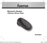Hama BLUETOOTH-HEADSET TATTOO DRIVER PACK de handleiding