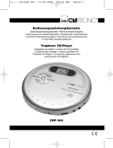 Clatronic CDP 603 de handleiding