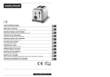 Morphy Richards 2 slice Fusion ‘long’ slot toaster de handleiding