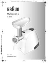 Braun G3000 de handleiding