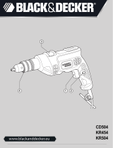 BLACK DECKER KR504 Schlagbohrmaschine de handleiding