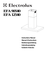 Aeg-Electrolux EFA12540X Handleiding
