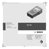 Bosch PLR 25 de handleiding