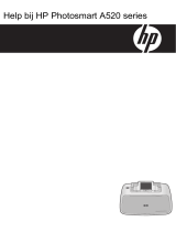 HP Photosmart A524 Handleiding