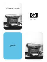 HP LaserJet 3300 Multifunction Printer series Handleiding