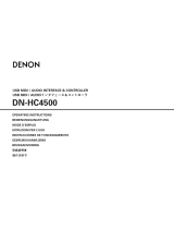 Denon DN-HC4500 - DJ Mixer USB Controller Operating Instructions Manual