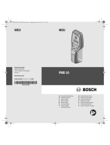 Bosch PMD 10 Original Instructions Manual