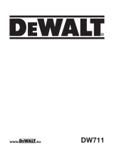 DeWalt DW711 Handleiding