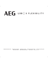 AEG LX8 X FLEXIBILITY Handleiding