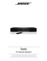 Bose Solo TV Sound de handleiding