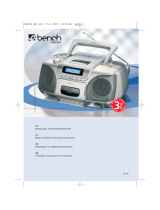EBENCH KH 2264 CD RADIO CASSETTE RECORDER de handleiding