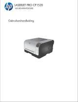HP LaserJet Pro CP1525 Color Printer series Handleiding