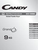 Candy GCV 590NC Handleiding
