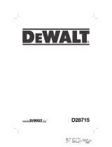 DeWalt D28715 T 1 de handleiding