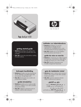 HP Deskjet 450 mobile printer Handleiding