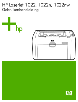 HP LaserJet 1022 Printer series Handleiding