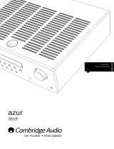 Cambridge Audio Azur 351R Handleiding
