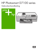 HP Photosmart D7160 Printer Handleiding